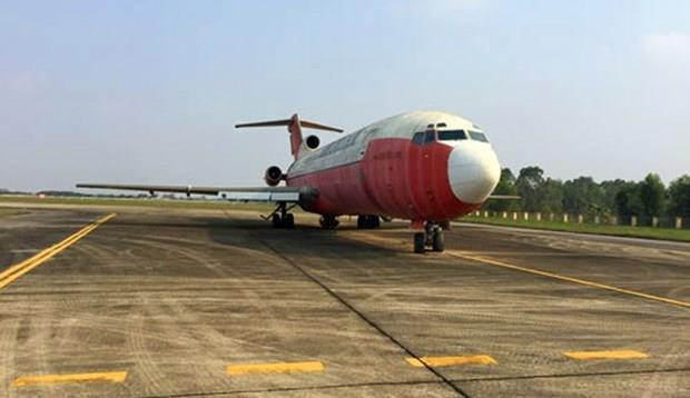 Cận cảnh máy bay Boeing bị