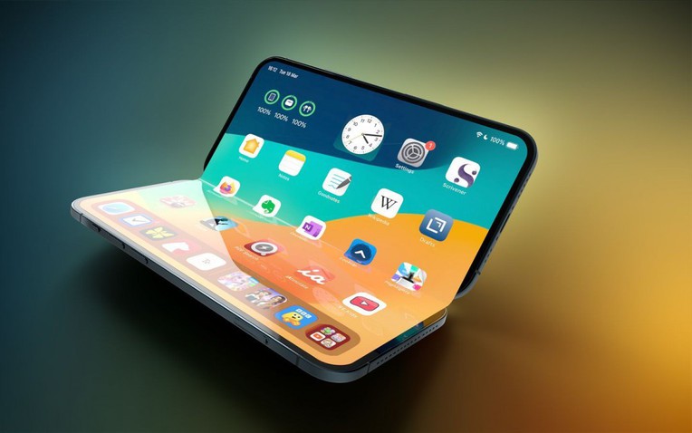 iPhone gập là có thật: Samsung xây hẳn một dây chuyền mới để cung cấp tấm nền OLED gập cho Apple- Ảnh 1.