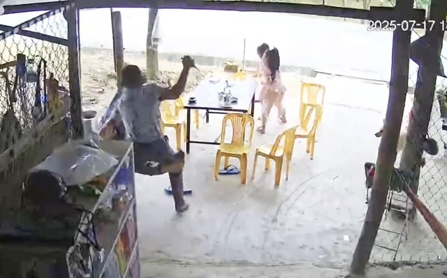 Đâm trọng thương chủ quán nước sau khi bị vợ chửi tại Quảng Ngãi - Ảnh 1.