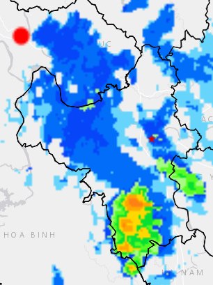 Cảnh báo nóng: Dông, tố, lốc, sét, mưa đá và mưa lớn cục bộ ở Hà Nội - Ảnh 1.