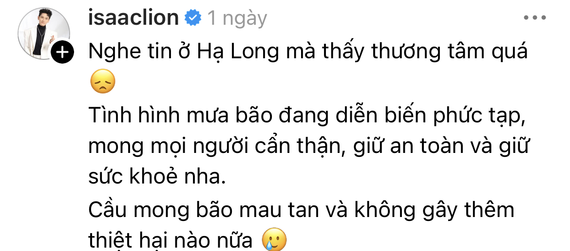 Dàn sao Việt gửi lời xin lỗi, chủ động hoãn sự kiện - cả showbiz lặng người xót xa khi nghe tin vụ lật tàu ở Hạ Long- Ảnh 8.