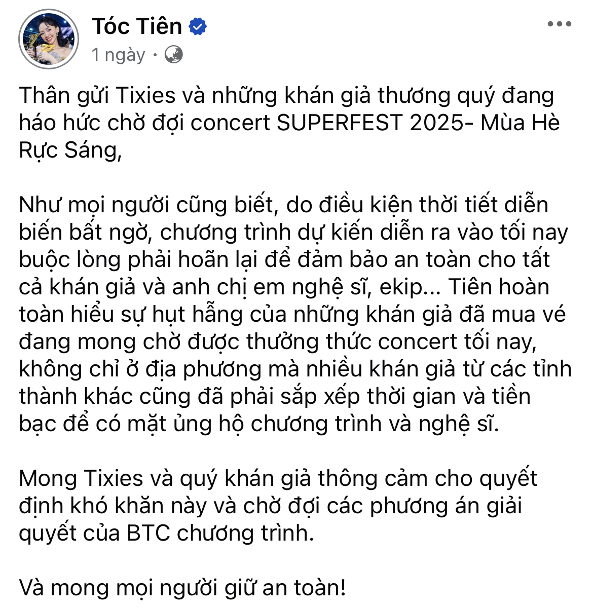 Dàn sao Việt gửi lời xin lỗi, chủ động hoãn sự kiện - cả showbiz lặng người xót xa khi nghe tin vụ lật tàu ở Hạ Long- Ảnh 13.