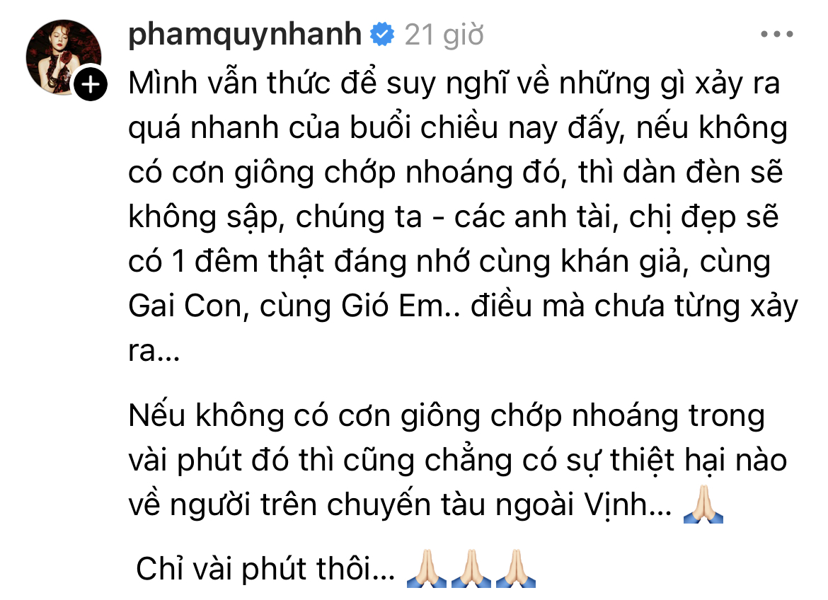 Dàn sao Việt gửi lời xin lỗi, chủ động hoãn sự kiện - cả showbiz lặng người xót xa khi nghe tin vụ lật tàu ở Hạ Long- Ảnh 14.