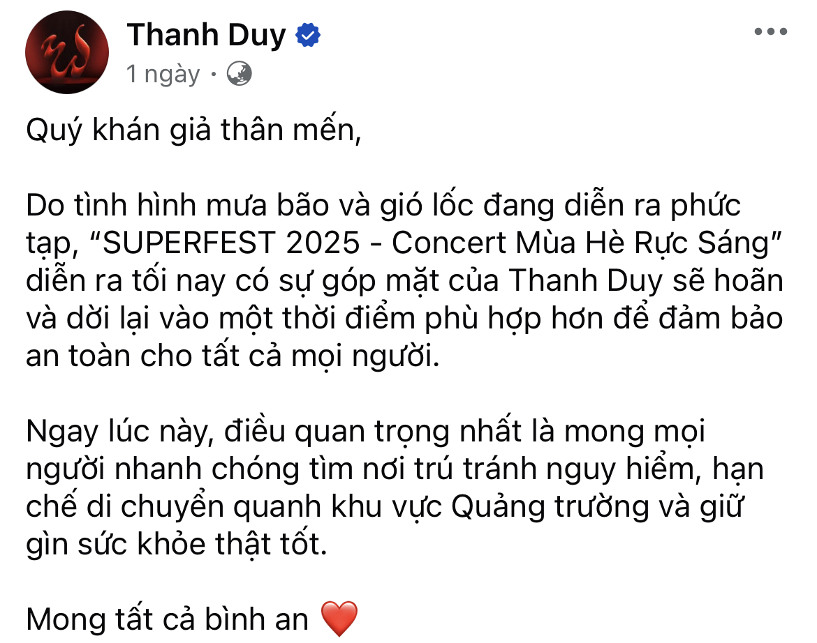 Dàn sao Việt gửi lời xin lỗi, chủ động hoãn sự kiện - cả showbiz lặng người xót xa khi nghe tin vụ lật tàu ở Hạ Long- Ảnh 15.