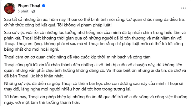 Lê Thị Thu Hoà nói đem toàn bộ sao kê đến công an sau 4 ngày con mất, xin lỗi Phạm Thoại- Ảnh 3.
