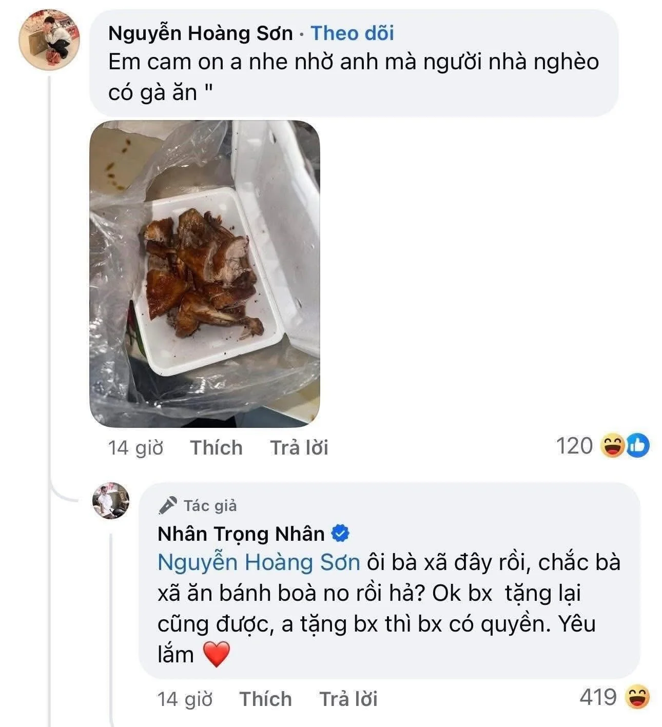 Diễn viên Trọng Nhân gửi 1/2 con vịt quay làm hoà với chủ tiệm bánh bò, netizen: Thân chưa mà giỡn vậy trời!- Ảnh 3.