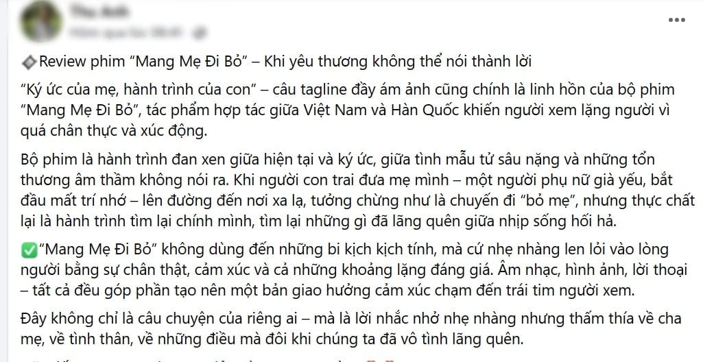 MXH tranh cãi không dứt vì phim Việt top 1 phòng vé: Người khóc đến “váng đầu”, người xem xong uất ức cả đêm- Ảnh 4.