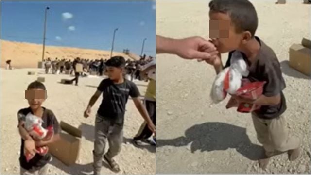 Cậu bé Gaza đi bộ 12km nhận đồ cứu trợ và cái kết bi thảm - Ảnh 1.