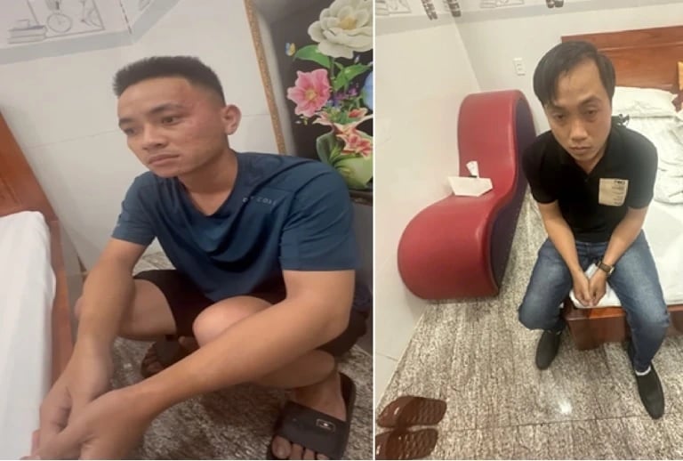 Chau Anh Duy,  Nguyen The Tam,  Cong an Xuan Duong,  Nha nghi Minh Dang,  Bui Thi Thu Thuy anh 1