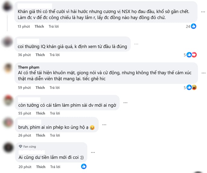 Bùng nổ tranh cãi việc Thùy Tiên bị xóa sổ bằng AI: Người tức giận bỏ xem, người quá thương ekip- Ảnh 3.