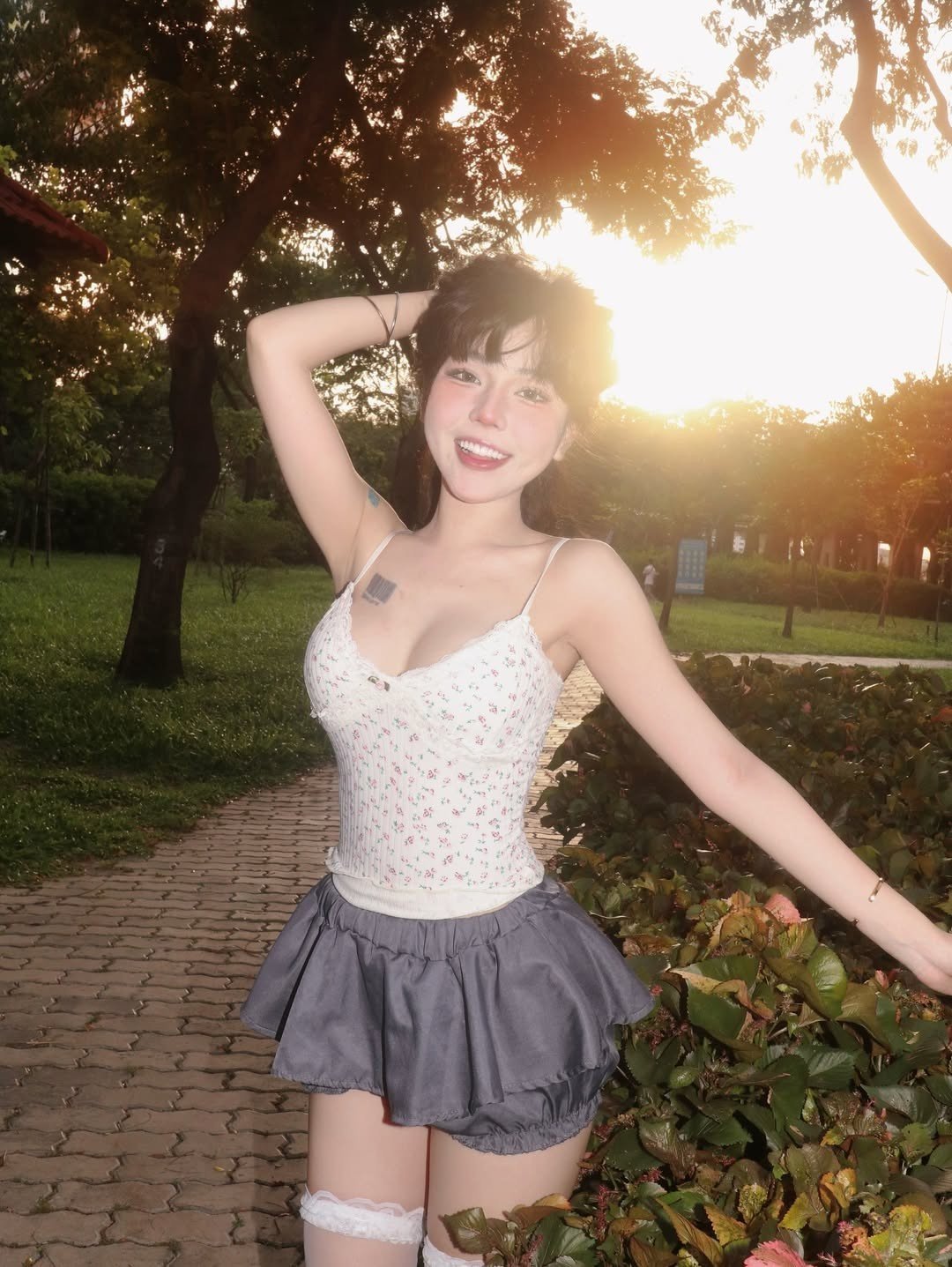 Cô nàng chia sẻ: