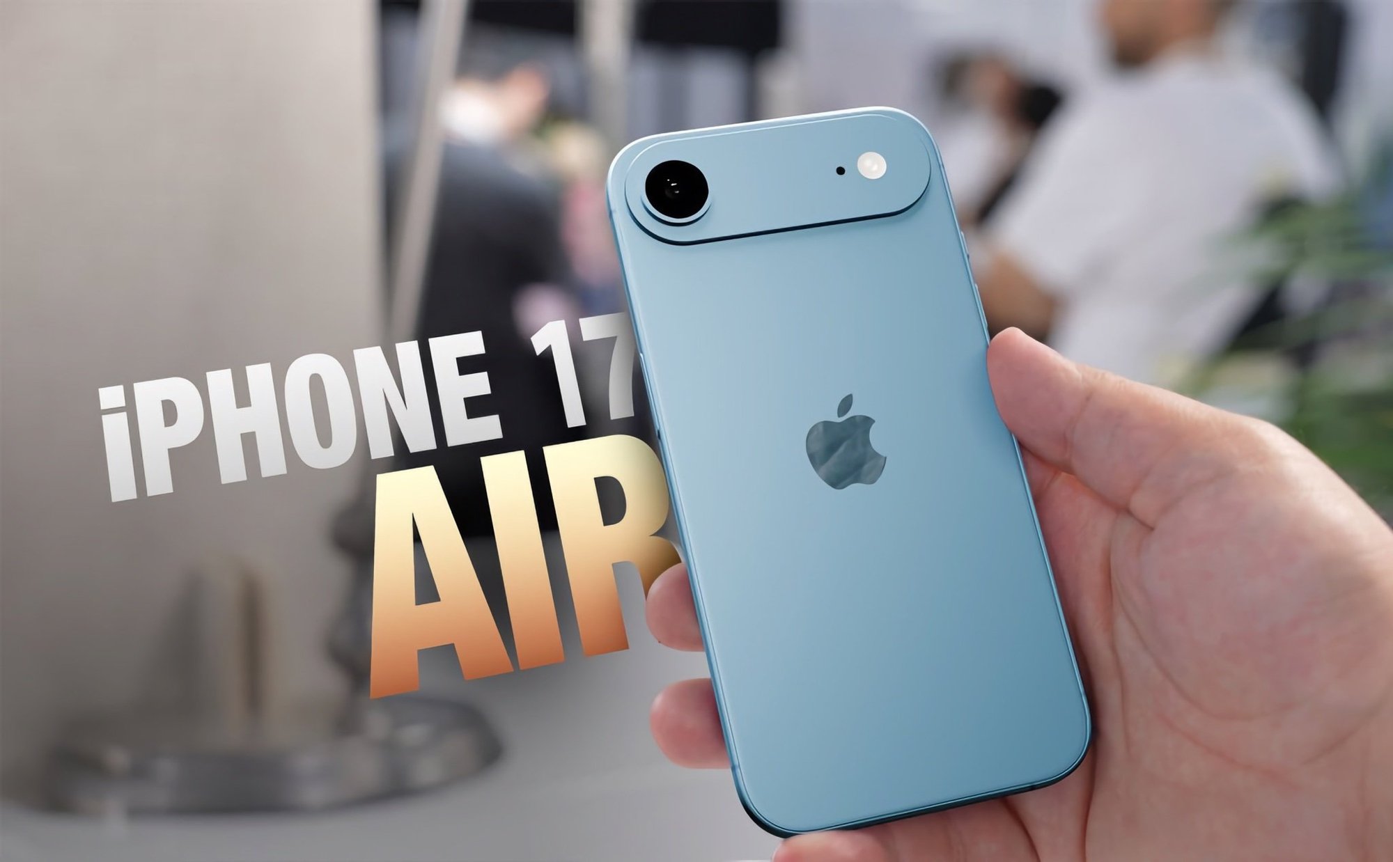 Thiết kế táo bạo của iPhone 17 Air- Ảnh 4.