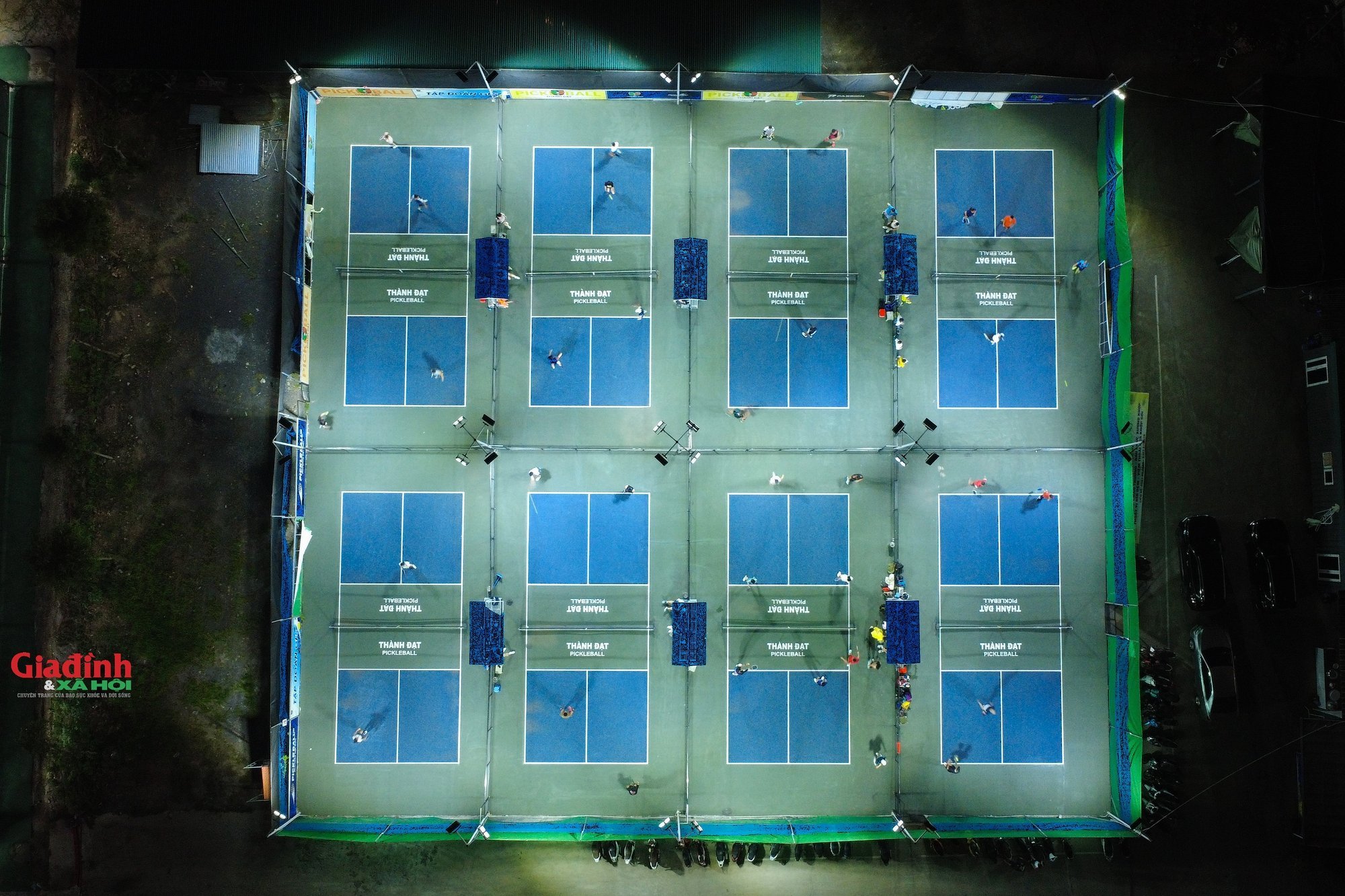Vụ 18 sân pickleball trái phép ở Cầu Giấy: Chính quyền vào cuộc, tất cả sân buộc phải dừng hoạt động- Ảnh 2.