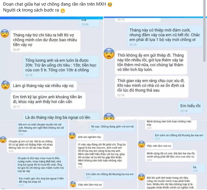 Đoạn chat hot MXH: Chồng không cho vợ mua cái váy 500 nghìn, ai ngờ cú twist 5 triệu khiến dân tình vội “quay xe”- Ảnh 1.