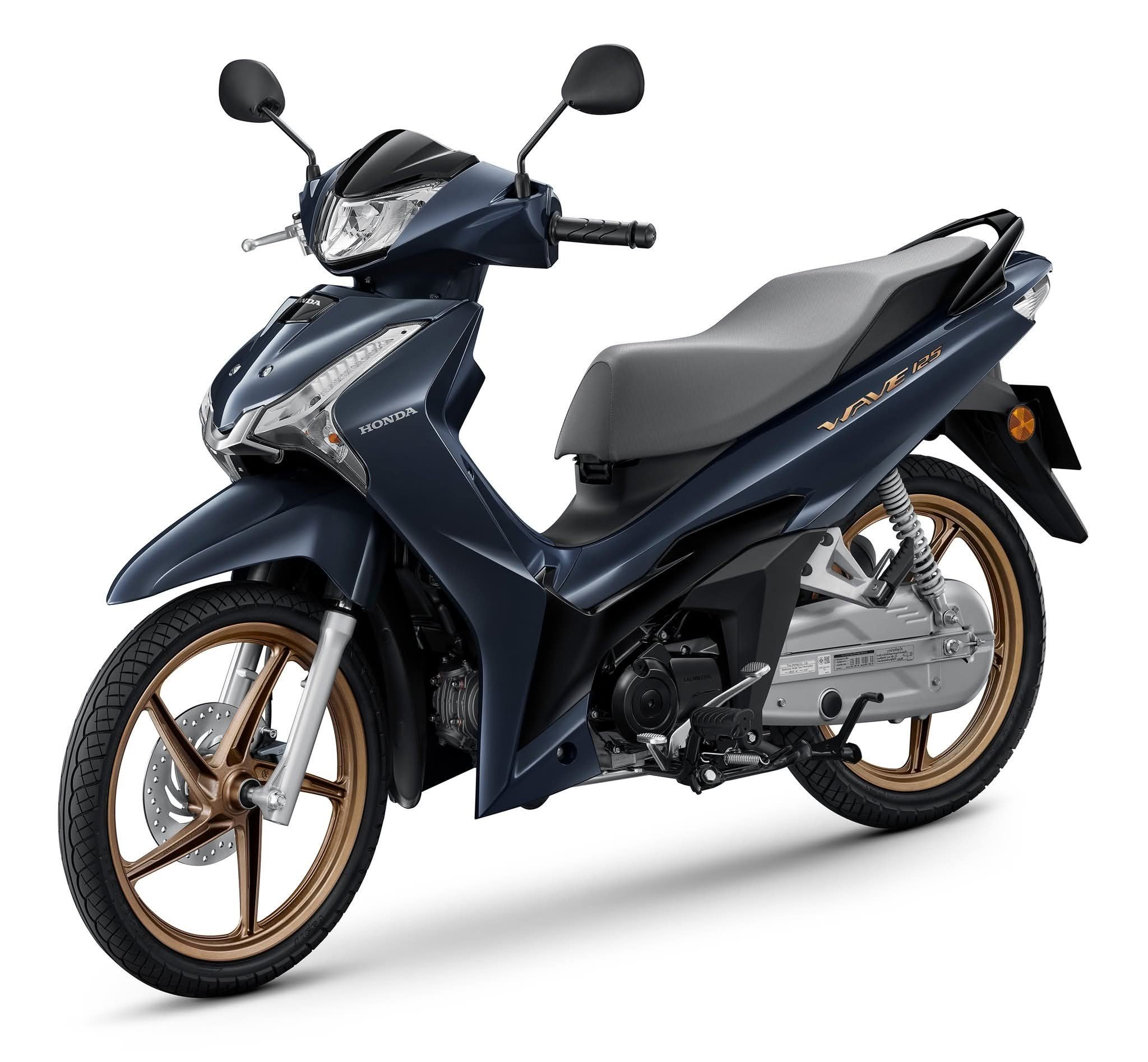 Ra mắt Honda Wave 125 đời mới: Có khóa thông minh và phanh 