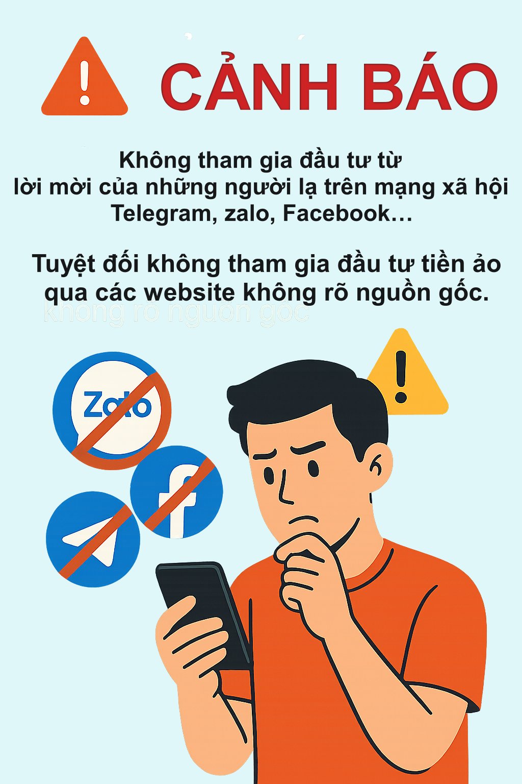 Công an TP Hà Nội cảnh báo nóng liên quan các 
