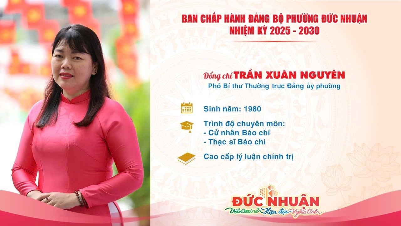 Bà Phan Thị Thanh Phương giữ chức Bí thư Đảng ủy phường Đức Nhuận, TP HCM- Ảnh 3.