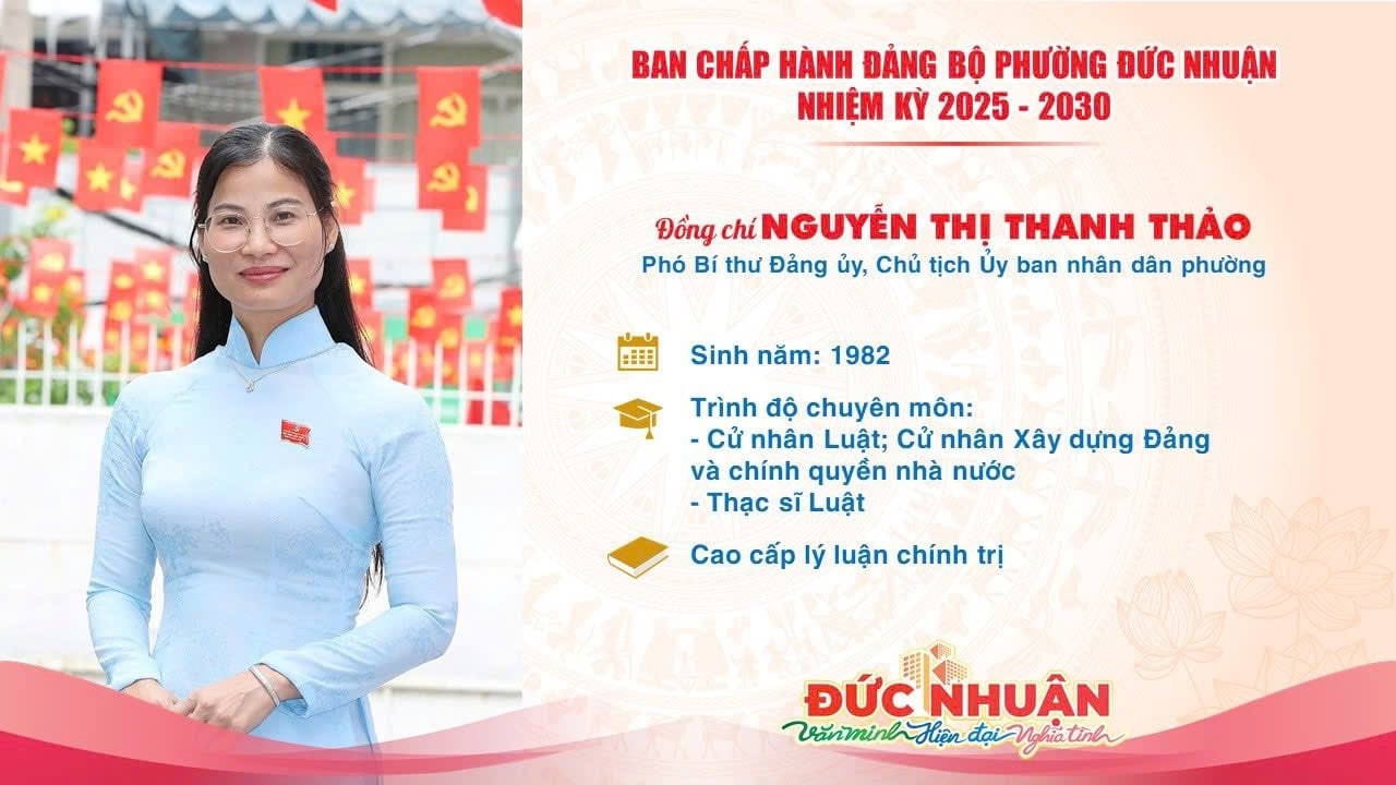 Bà Phan Thị Thanh Phương giữ chức Bí thư Đảng ủy phường Đức Nhuận, TP HCM- Ảnh 4.