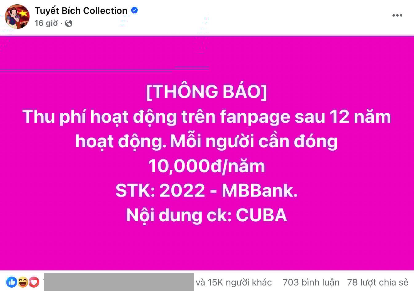 Trend “thu phí hoạt động” của loạt hội nhóm Facebook ủng hộ nhân dân Cuba: Xứng đáng viral hơn nữa!- Ảnh 3.