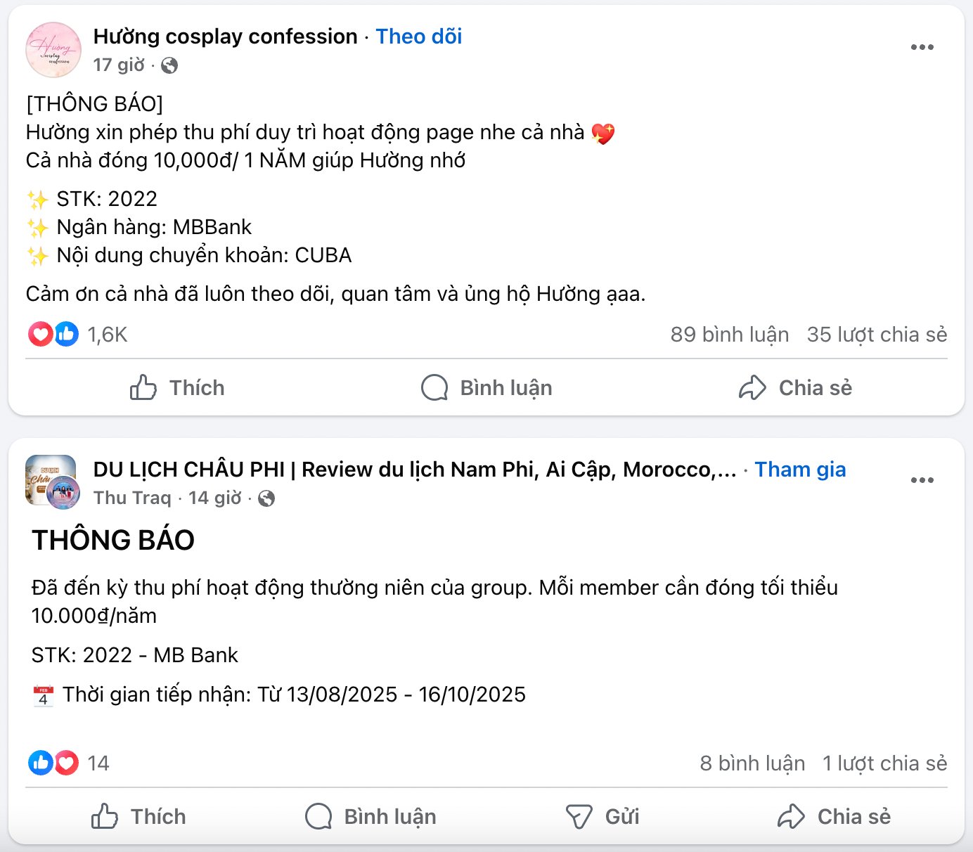 Trend “thu phí hoạt động” của loạt hội nhóm Facebook ủng hộ nhân dân Cuba: Xứng đáng viral hơn nữa!- Ảnh 8.