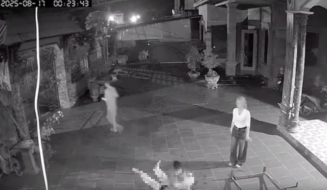 Nghi án vợ đâm chồng tử vong ở Phú Thọ: Camera tiết lộ gì?- Ảnh 1.