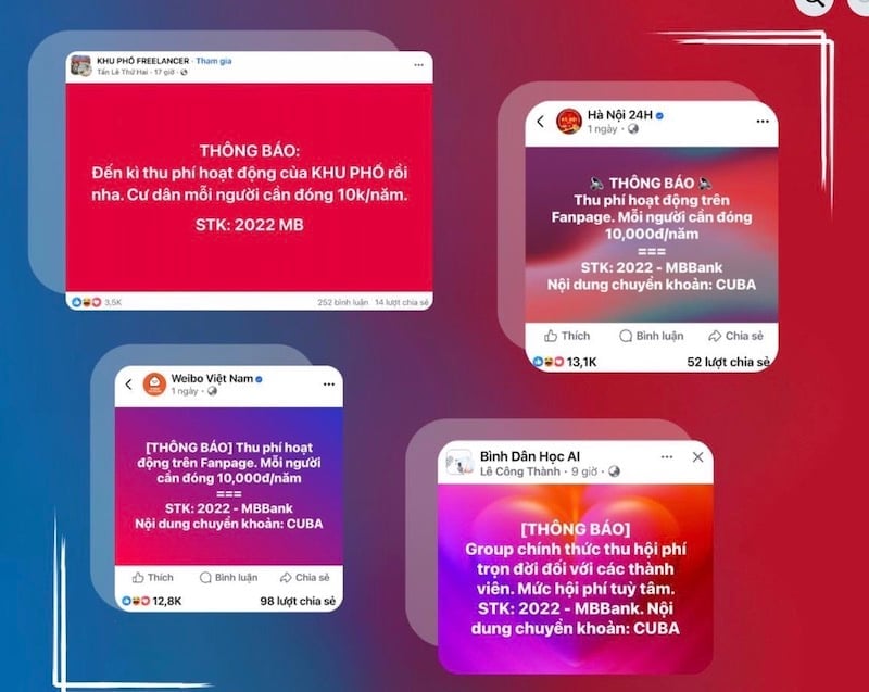 318,6 tỉ đồng ủng hộ Cuba, trend “thu phí hoạt động” lan tỏa facebook- Ảnh 2.