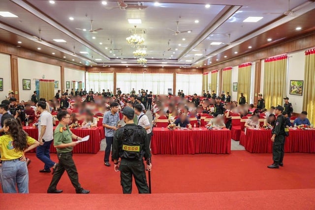 Vụ hàng trăm cảnh sát khám xét nơi tổ chức hội thảo: Hé lộ thủ đoạn của "ông trùm" Nguyễn Chánh Đáng - Ảnh 1.