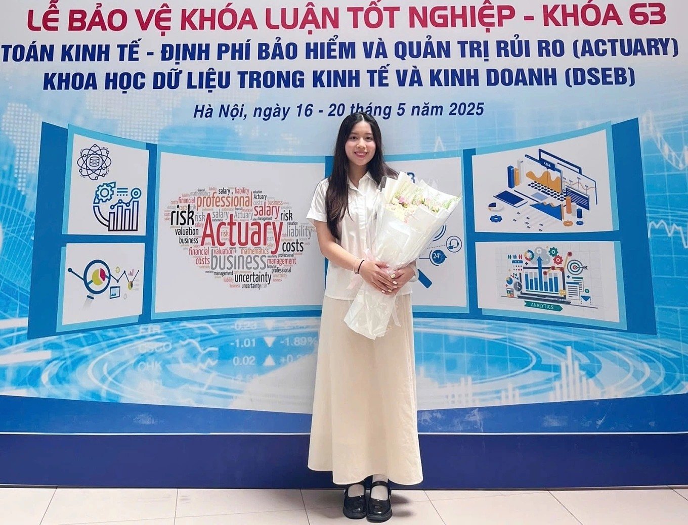 Trường cũ của nữ sinh 2k3 vừa lập kỷ lục 70 năm mới có 1 lần ở NEU: Là 