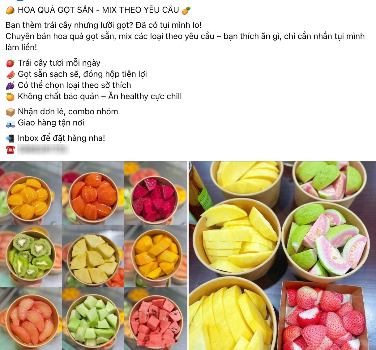 Một hộp hoa quả cắt sẵn có bao nhiêu rủi ro vệ sinh? Nếu bạn vẫn muốn ăn thì hãy ghi nhớ 4 điều khi mua- Ảnh 1.