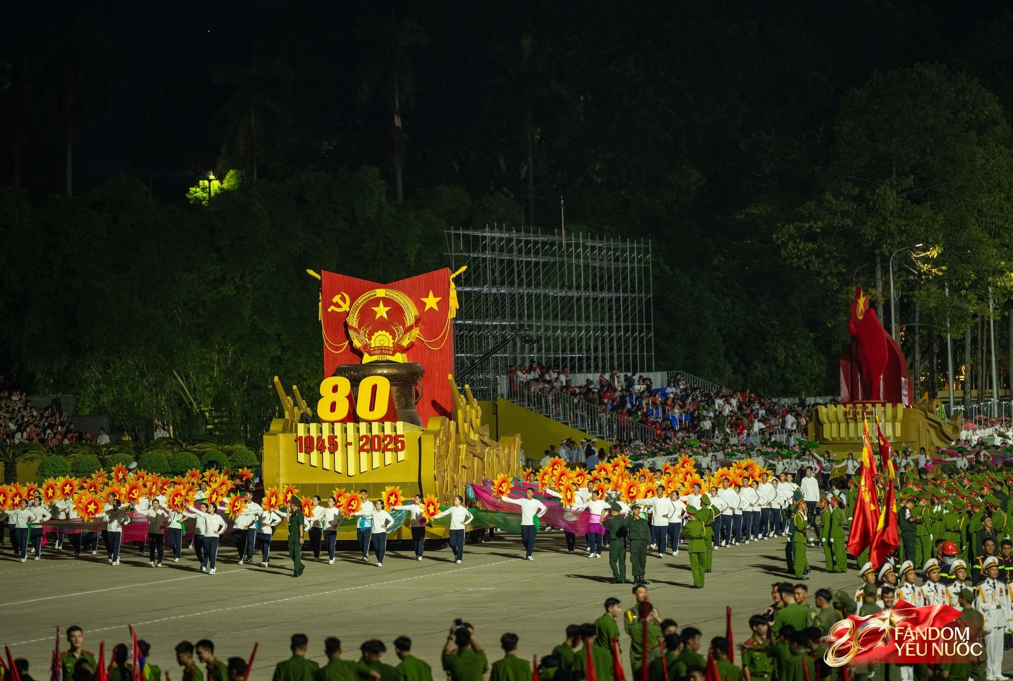 Những hình ảnh đầu tiên tuyệt đối điện ảnh trong buổi tổng hợp luyện diễu binh, diễu hành lần 2- Ảnh 33.