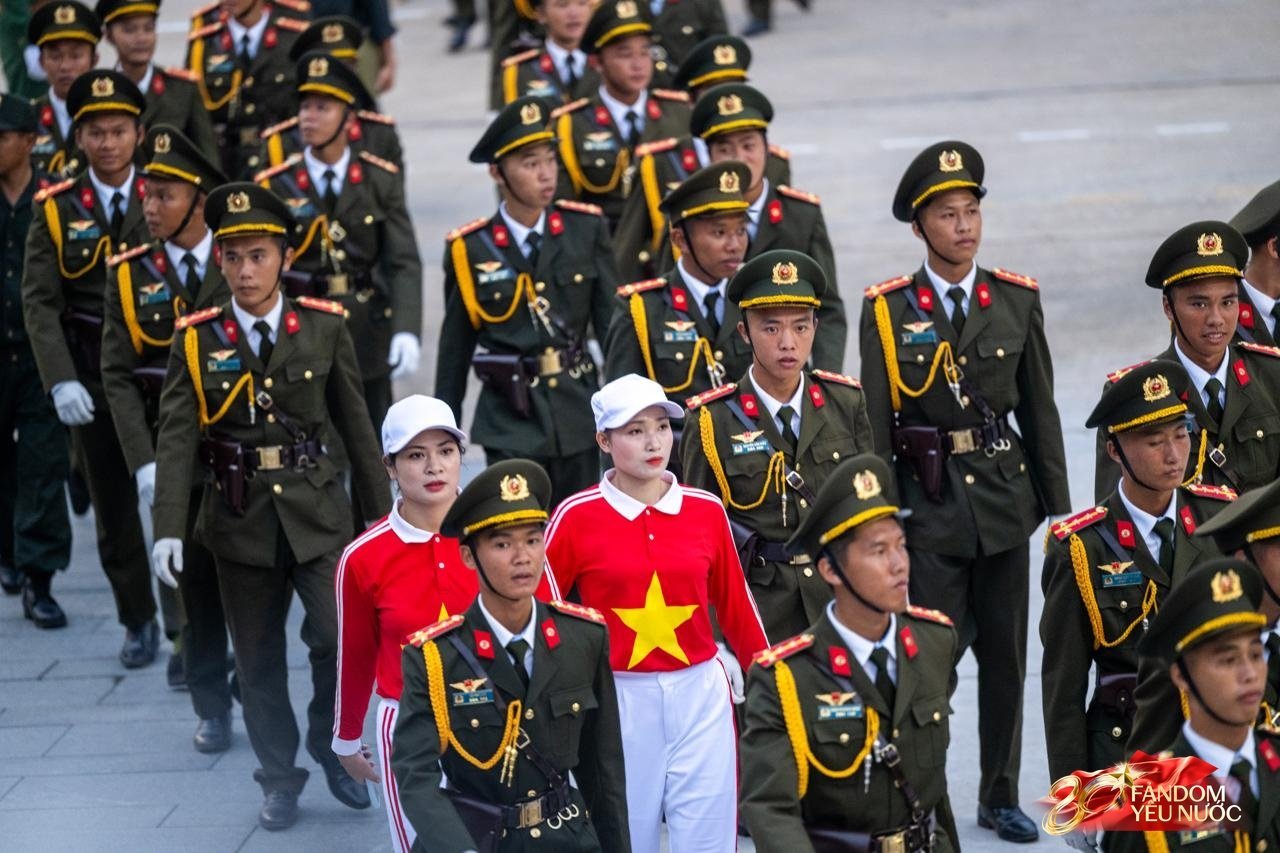 Những hình ảnh đầu tiên tuyệt đối điện ảnh trong buổi tổng hợp luyện diễu binh, diễu hành lần 2- Ảnh 40.