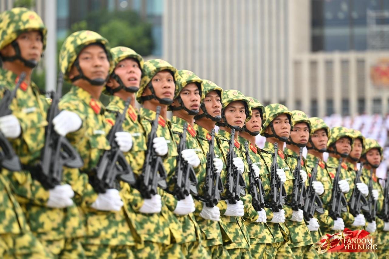 Những hình ảnh đầu tiên tuyệt đối điện ảnh trong buổi tổng hợp luyện diễu binh, diễu hành lần 2- Ảnh 56.