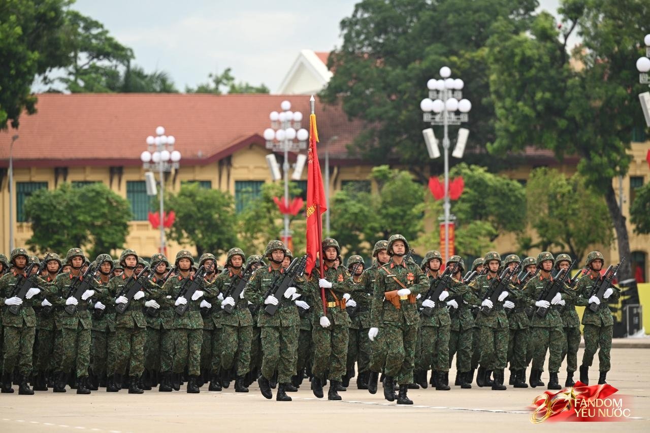 Những hình ảnh đầu tiên tuyệt đối điện ảnh trong buổi tổng hợp luyện diễu binh, diễu hành lần 2- Ảnh 57.