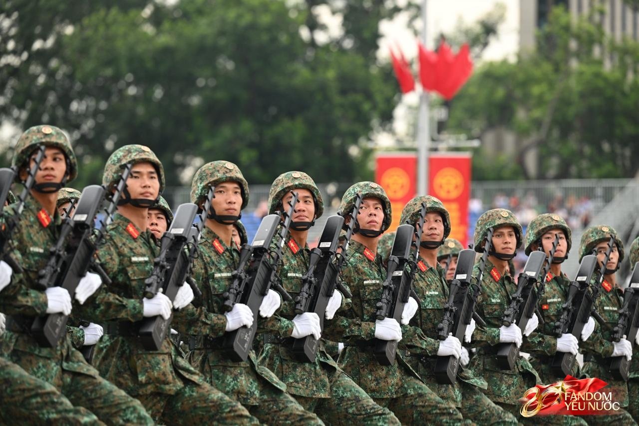 Những hình ảnh đầu tiên tuyệt đối điện ảnh trong buổi tổng hợp luyện diễu binh, diễu hành lần 2- Ảnh 58.