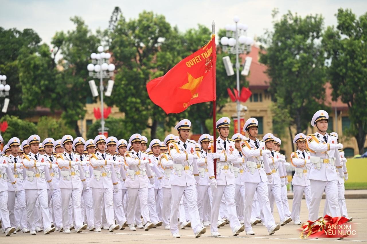 Những hình ảnh đầu tiên tuyệt đối điện ảnh trong buổi tổng hợp luyện diễu binh, diễu hành lần 2- Ảnh 59.