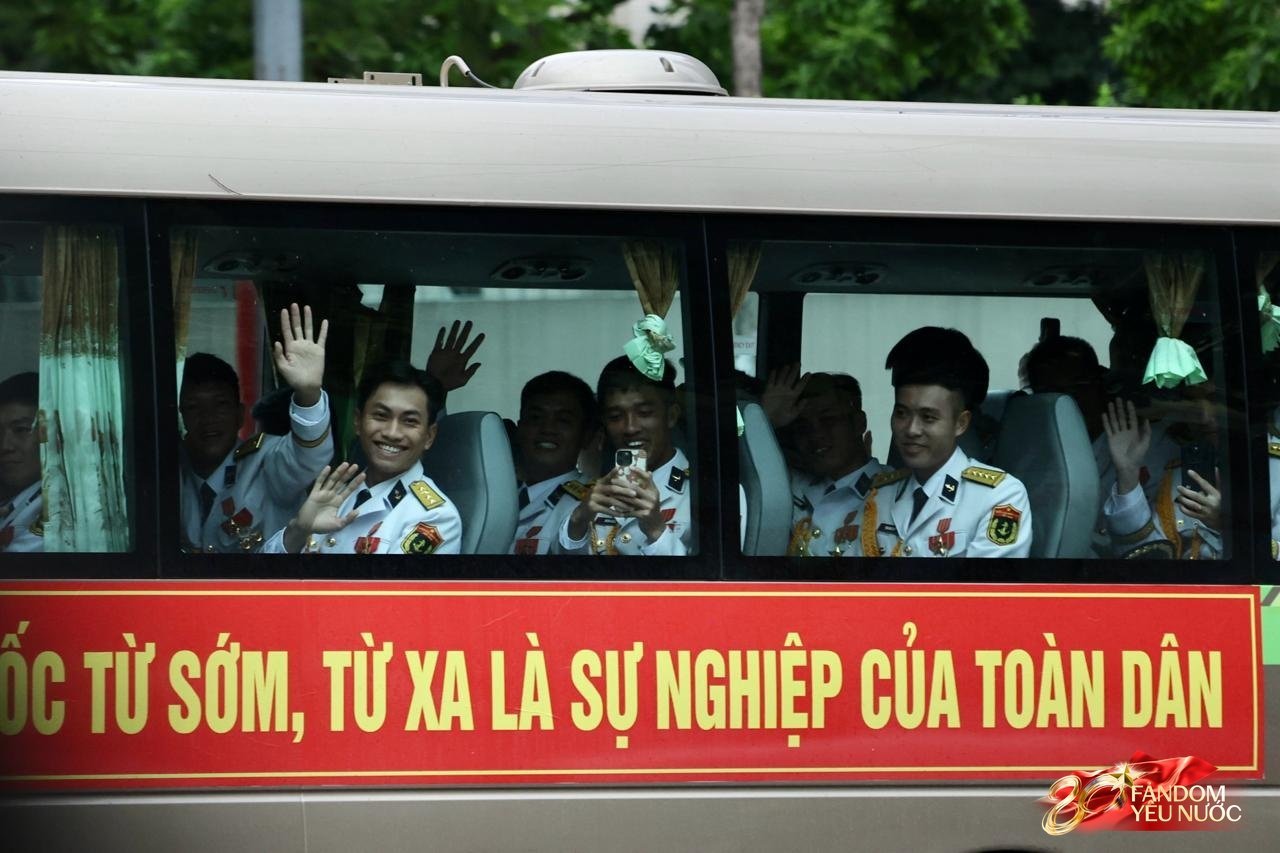 Những hình ảnh đầu tiên tuyệt đối điện ảnh trong buổi tổng hợp luyện diễu binh, diễu hành lần 2- Ảnh 92.