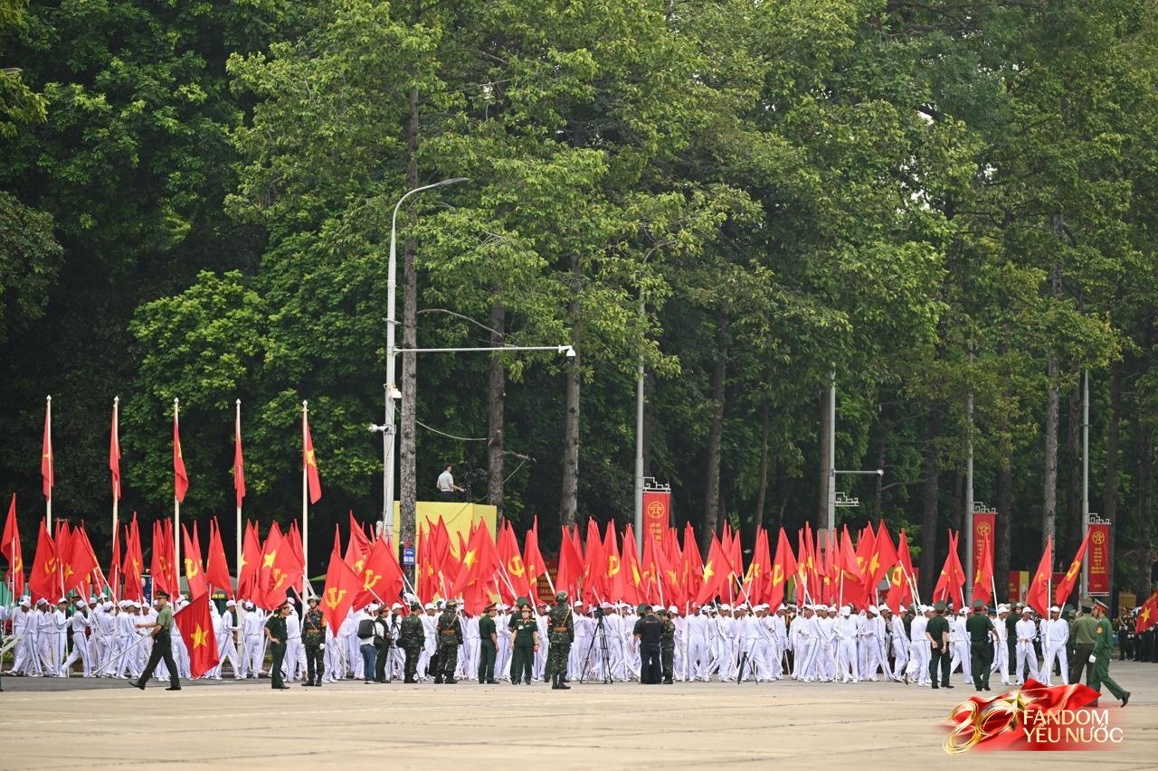 Những hình ảnh đầu tiên tuyệt đối điện ảnh trong buổi tổng hợp luyện diễu binh, diễu hành lần 2- Ảnh 100.