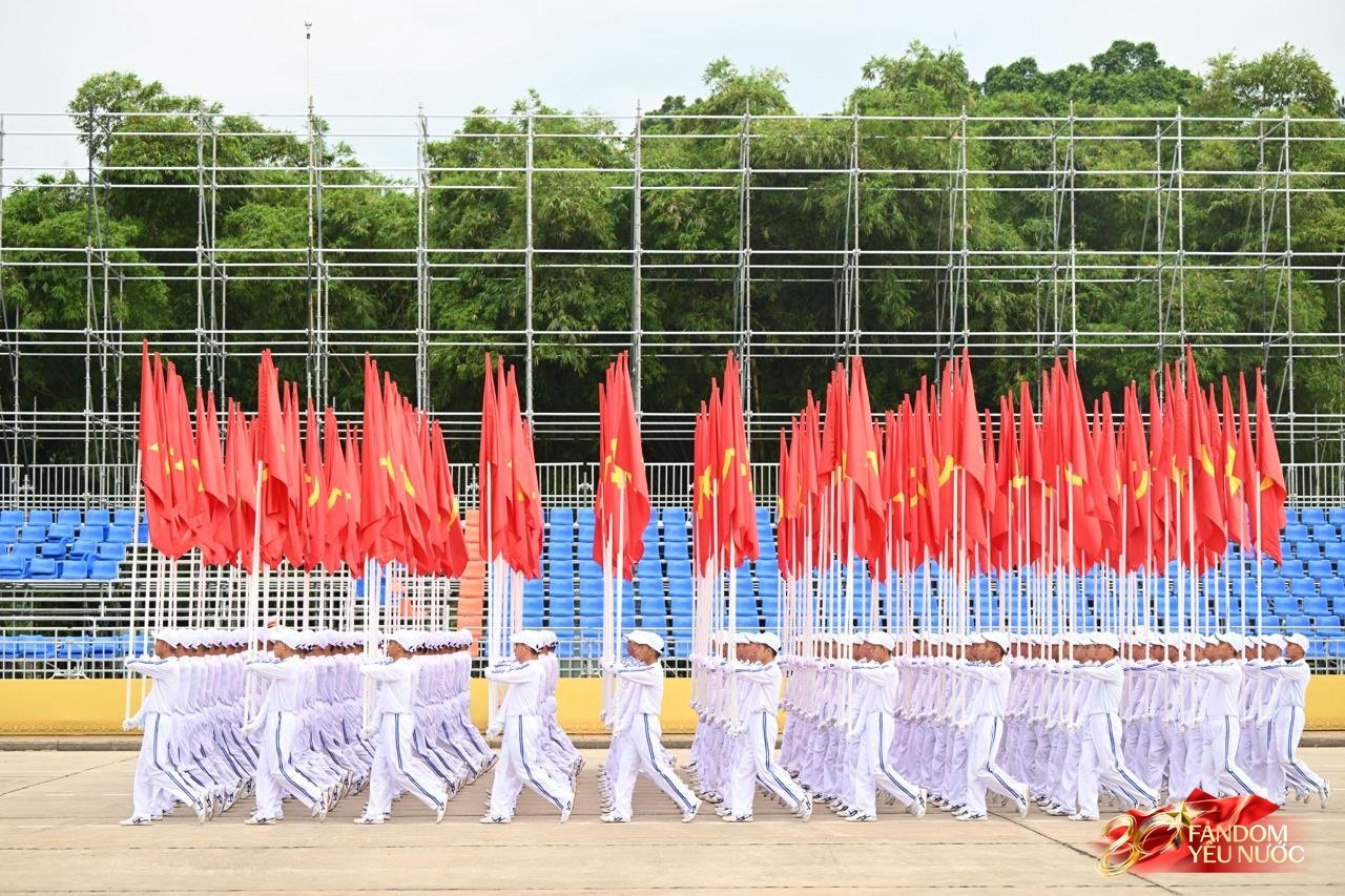 Những hình ảnh đầu tiên tuyệt đối điện ảnh trong buổi tổng hợp luyện diễu binh, diễu hành lần 2- Ảnh 102.