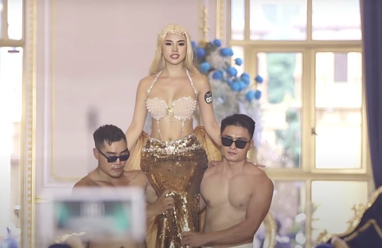 Loạt những trò lố "nhìn mà chỉ muốn quay lưng bỏ chạy" của Miss Grand Vietnam 2025: Từ phát ngôn "thi hoa hậu để đàn ông ngắm" đến mang Tây Du Ký đi thi - Ảnh 3.