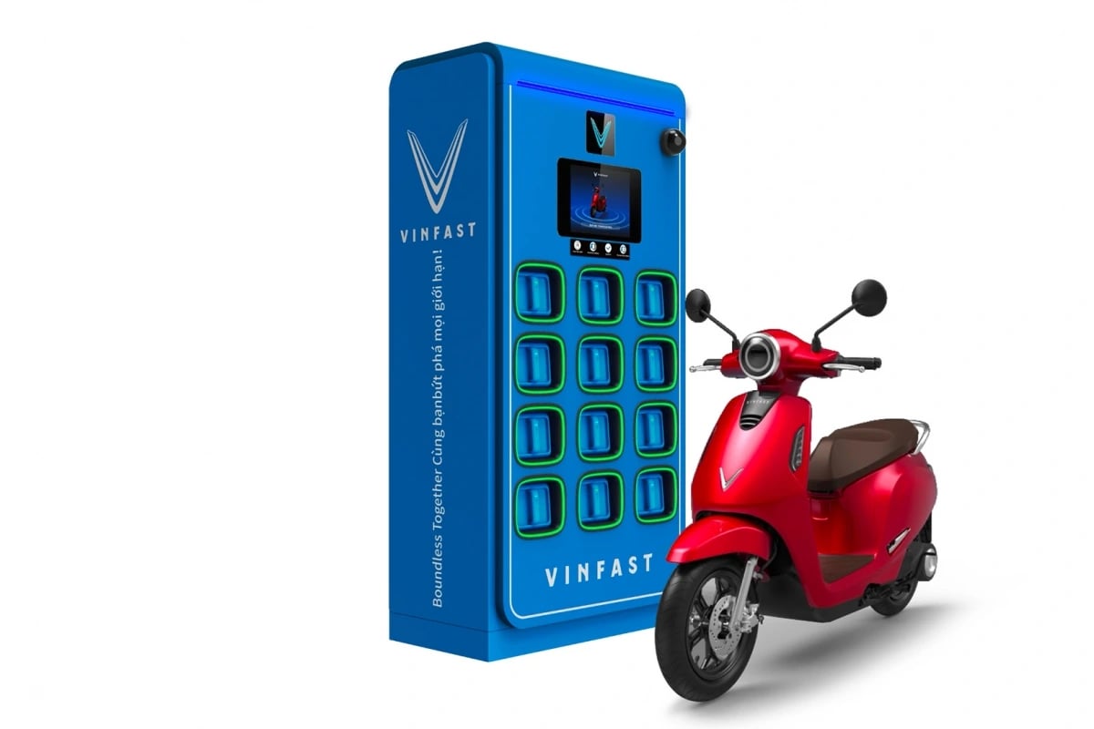 vinfast giup xe may dien tien hon xe xang voi 150.000 tram doi pin tren toan quoc hinh anh 1