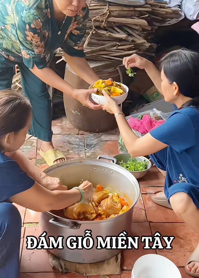 Đi đám giỗ miền Tây, nơi được hưởng nhiều 