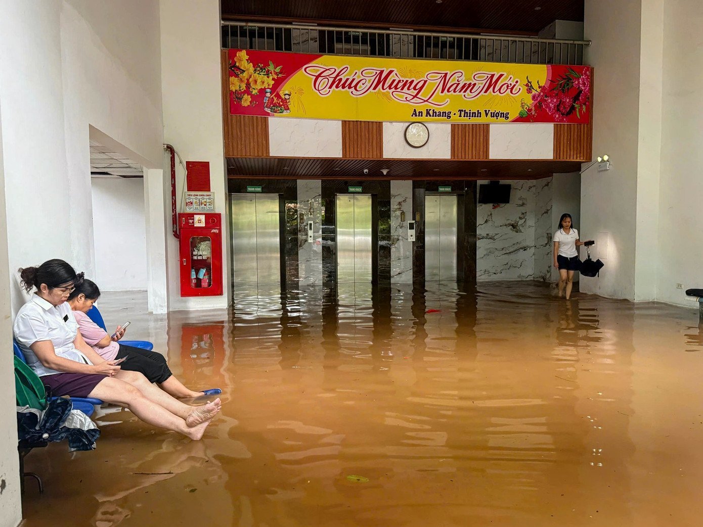 Nhiều khu chung cư Hà Nội thành
