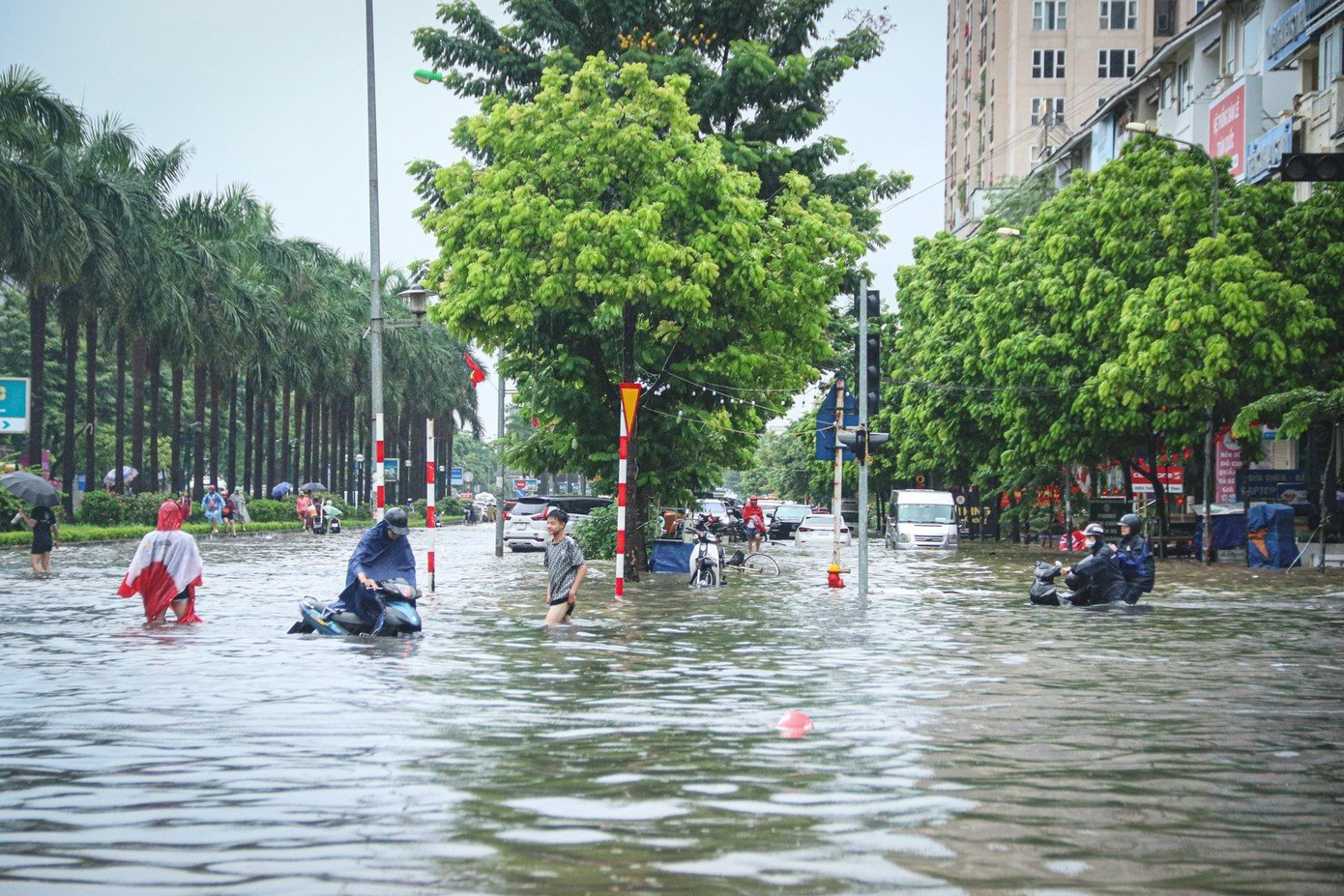 Nhiều khu chung cư Hà Nội thành
