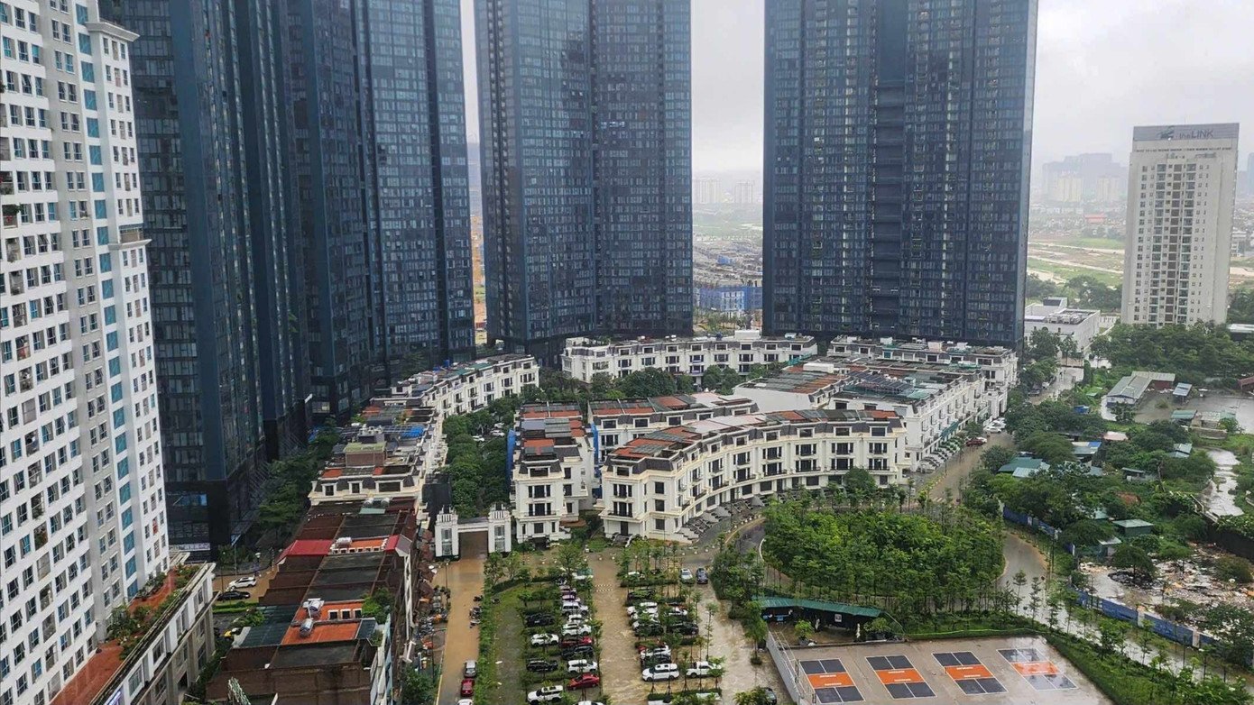 Nhiều khu chung cư Hà Nội thành
