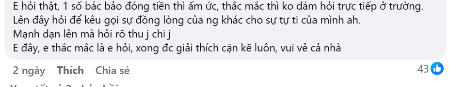 Phụ huynh Hà Nội bức xúc vì quỹ trường tăng 50.000 đồng, nhiều người đọc xong trách: Cách hành xử sao mà... 
