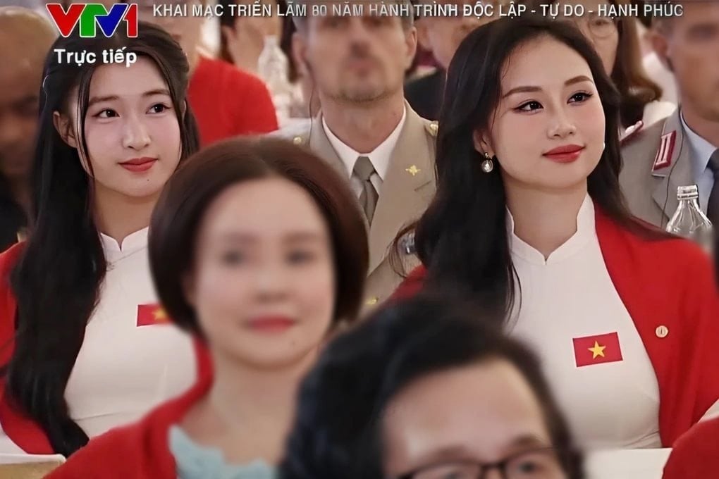 Khoảnh khắc hiếm có, 2 nàng dâu của tỷ phú Phạm Nhật Vượng chung một khung hình - Ảnh 1.