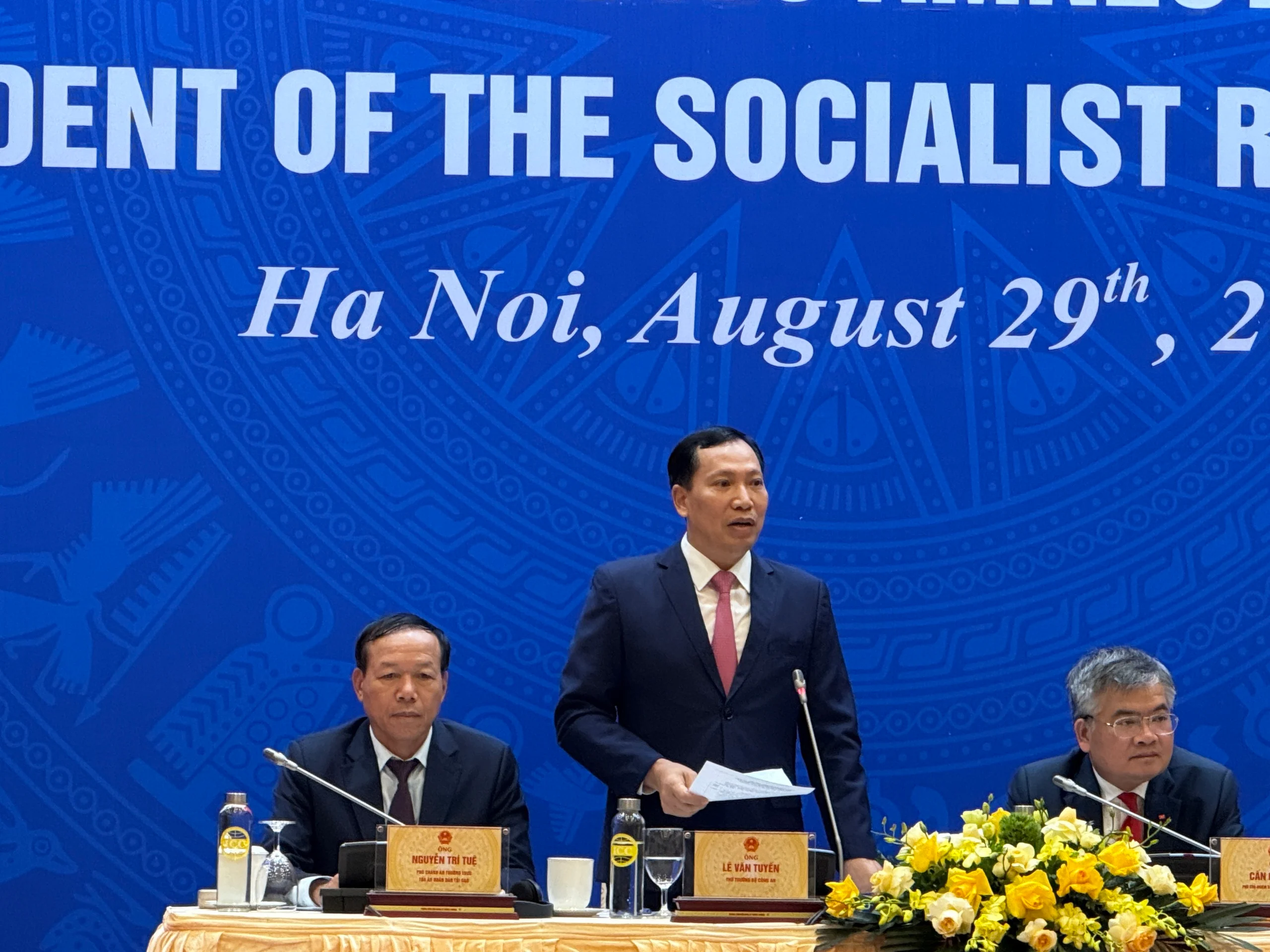 Các phạm nhân Đinh La Thăng, Trịnh Văn Quyết,
