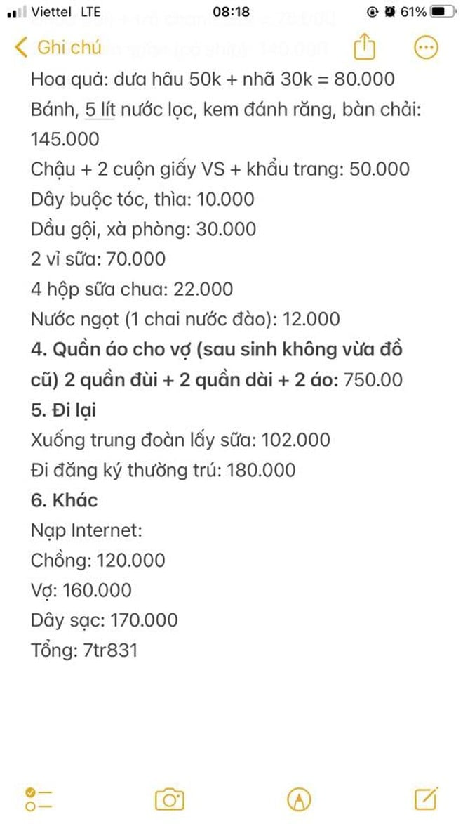 Chồng không cho đi làm, tiêu gì cũng bắt