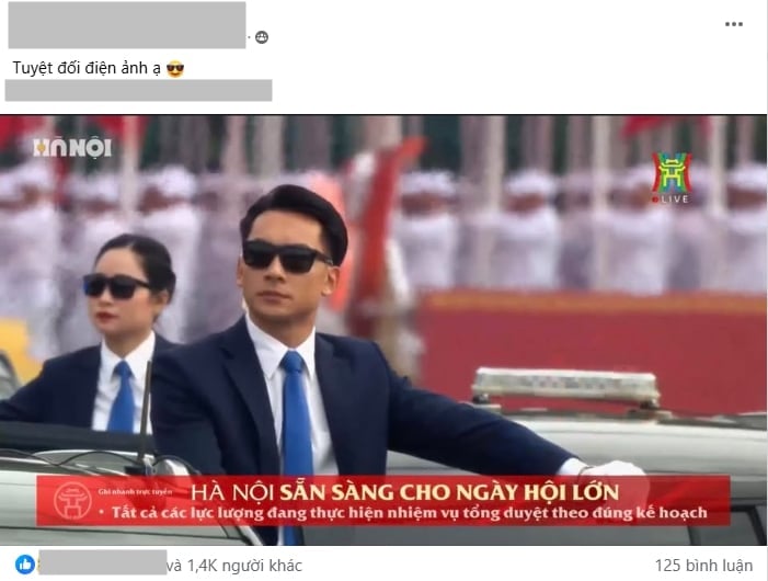 Nhân vật mặc vest, đeo kính đen bao ngầu được