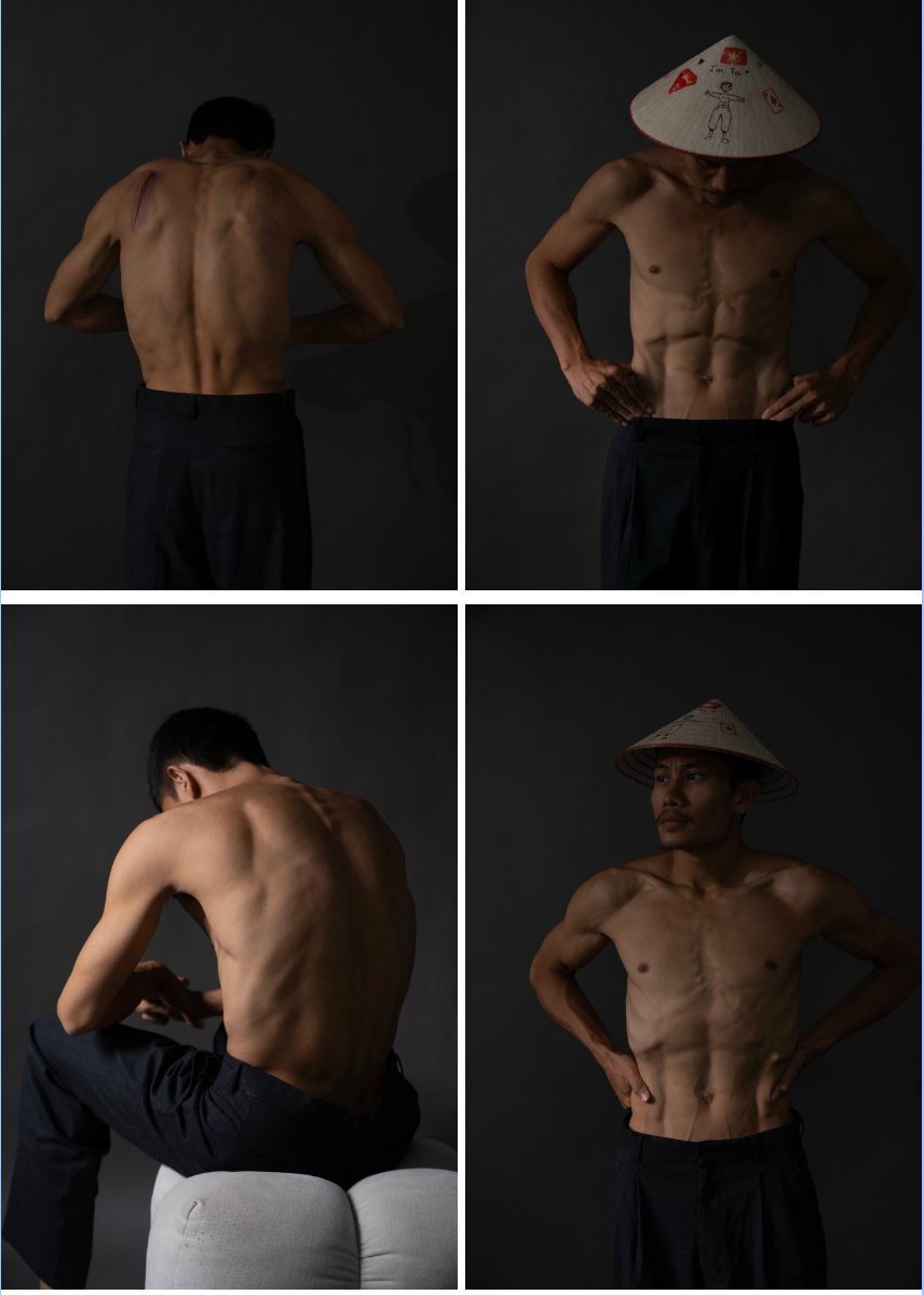 Sao nam phim Mưa Đỏ hết "huỷ dung" đến siết cân gây choáng: Visual lạ lẫm nhưng body 6 múi căng đét - Ảnh 2.